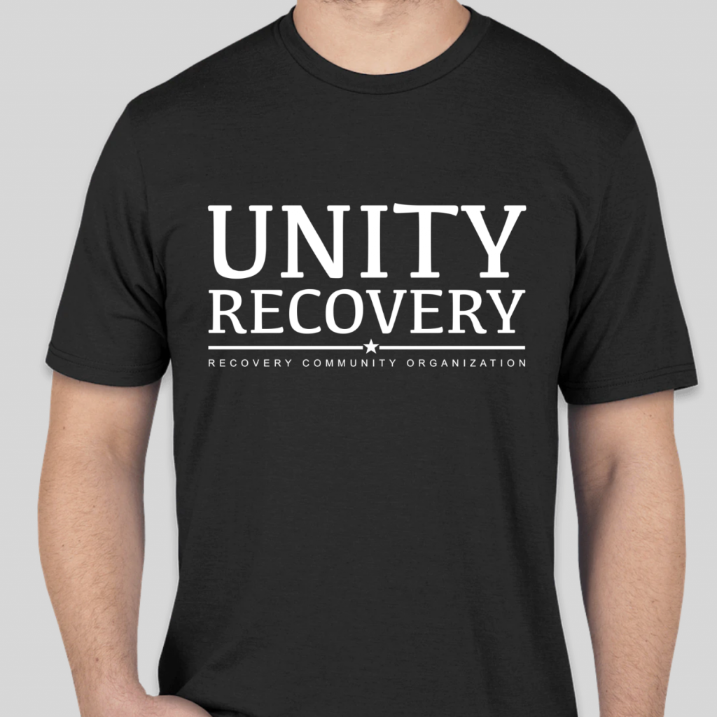 Unity Recovery Logo Short Sleeve Tee (Black) – Unity Recovery